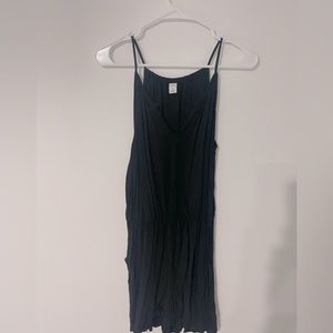 Old navy black sleeveless romper